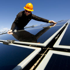 Installing solar panels over California’s canals could yield water, land, air and climate payoffs