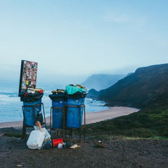 Marine waste turned into beach cleaning equipment