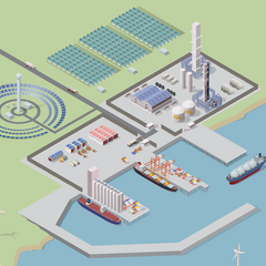 Sailing on Solar: Could green ammonia decarbonise international shipping?